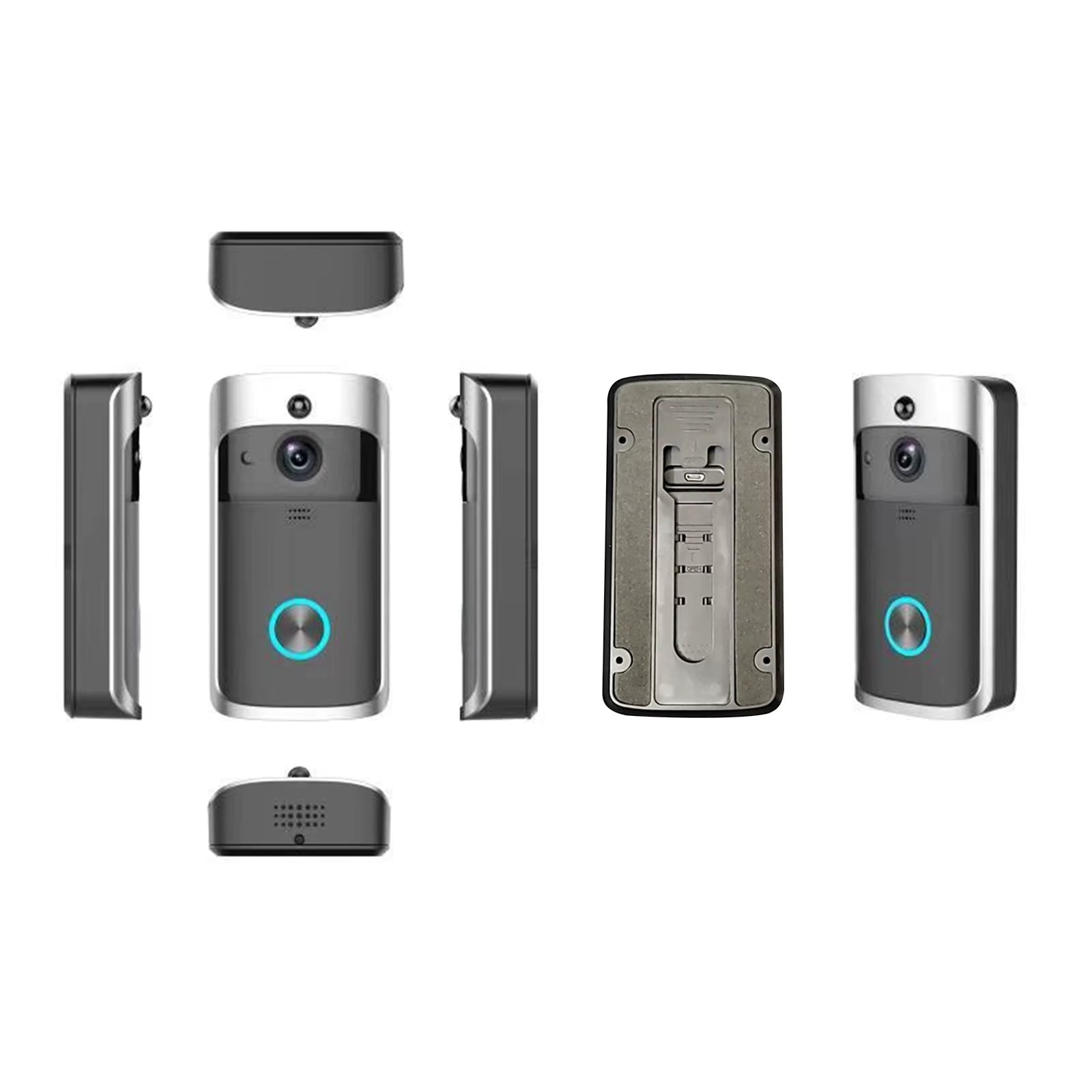 V5 Wireless Camera Door Bell 720P HD Voice Intercom Smart Camera Motion Detection Sensing Home Security Doorbell Equipment