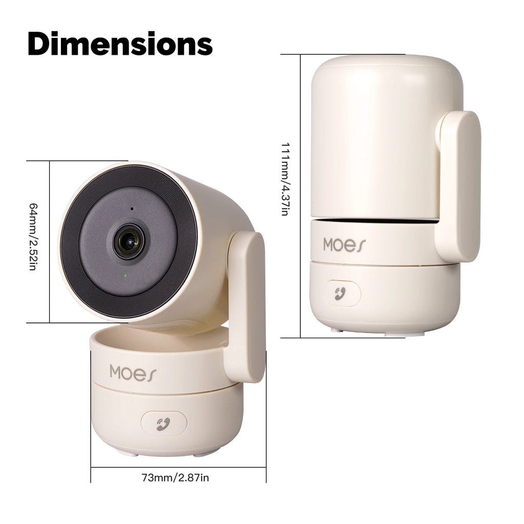 tuya Wifi Indoor Pan/Tilt Smart Security Camera 4MP HD Infrared Night Vision Motion Sound Detection Monitor Panoramic Patrol