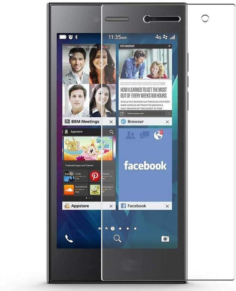 Flat Clear Tempered Glass Screen Protector for Blackberry Leap Phone Glass Cover