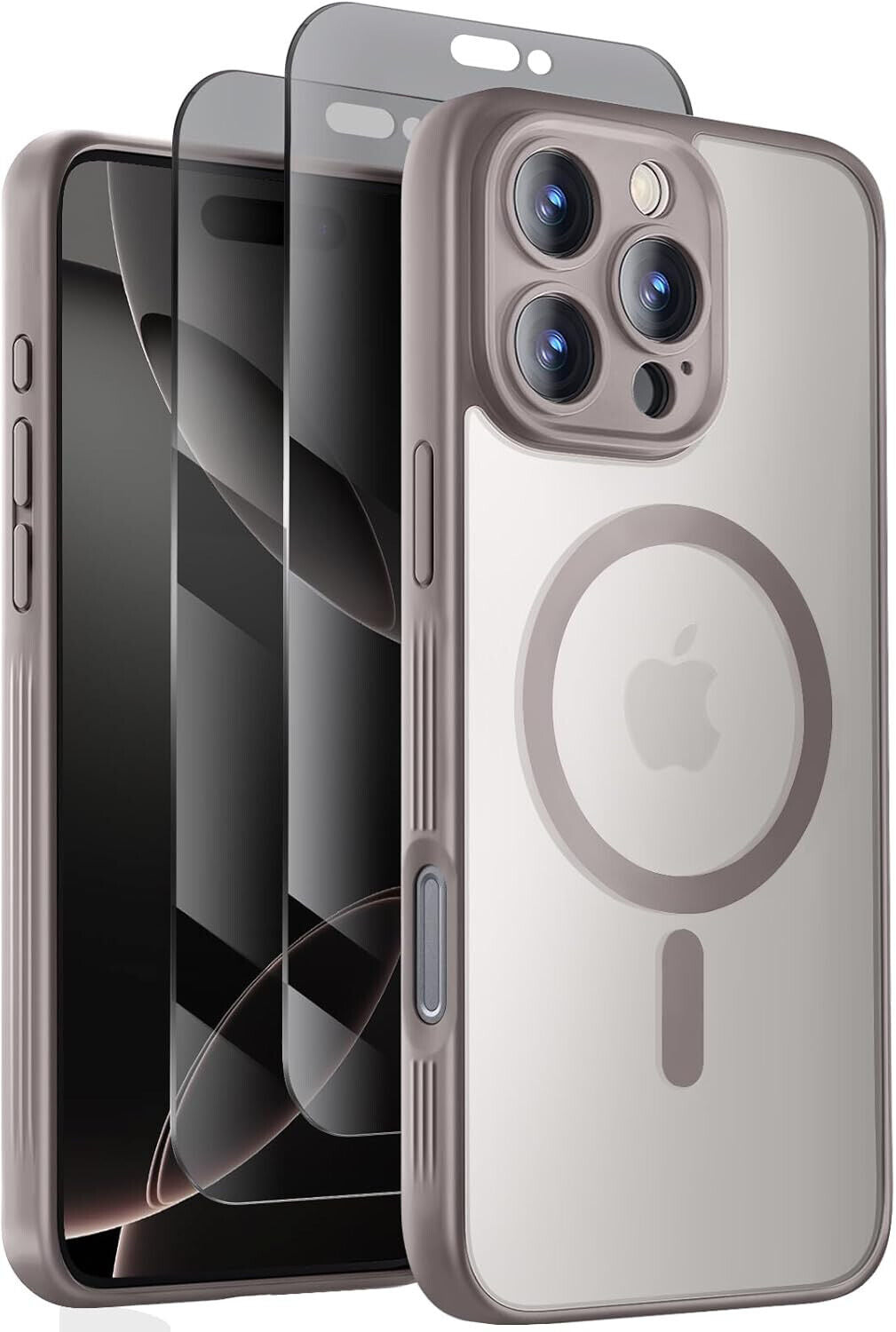 Case for Iphone 16 Pro Max 16 Pro 16 plus Shockproof Magnetic Magsafe Back Cover